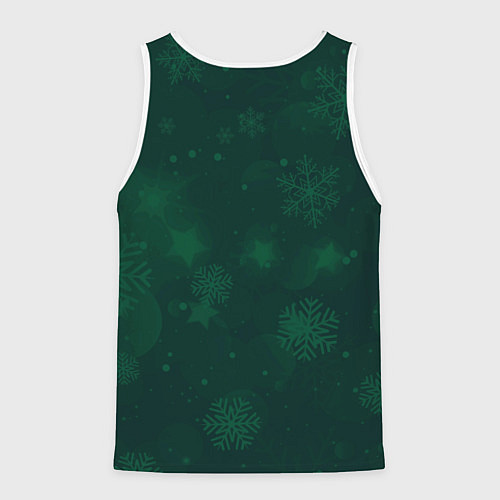 Мужская майка без рукавов Пряник / 3D-Белый – фото 2