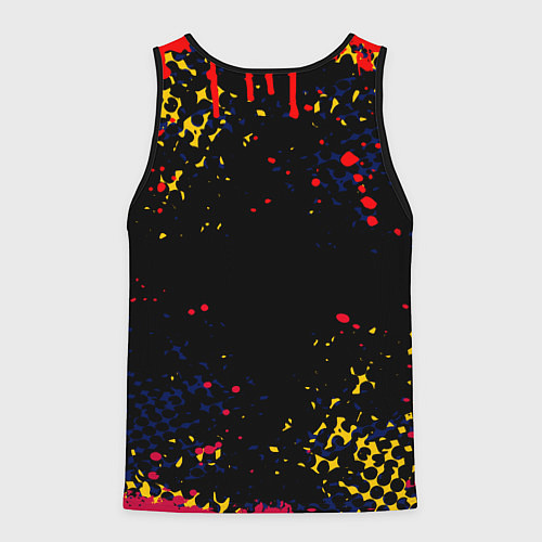 Мужская майка без рукавов Among Us - Impostor / 3D-Черный – фото 2