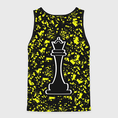 Мужская майка без рукавов The Queens Gambit / 3D-Черный – фото 2