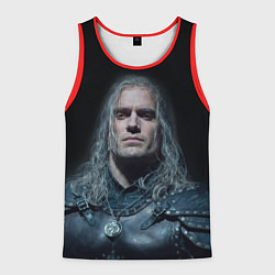 Майка-безрукавка мужская Ведьмак 2 сезон, цвет: 3D-красный