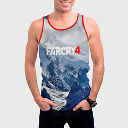 Майка-безрукавка мужская FARCRY 4 S, цвет: 3D-красный — фото 2