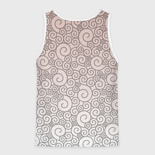 Мужская майка без рукавов Аниме Манга / 3D-Белый – фото 2