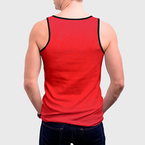 Мужская майка без рукавов AMONG US / 3D-Черный – фото 4