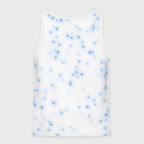 Мужская майка без рукавов Фигурное катание / 3D-Белый – фото 2