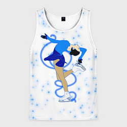 Мужская майка без рукавов Фигурное катание