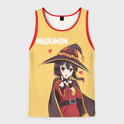 Майка-безрукавка мужская Megumin, цвет: 3D-красный