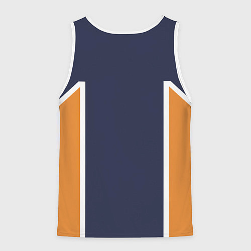 Мужская майка без рукавов Волейбол!! ФОРМА ХИНАТЫ / 3D-Белый – фото 2