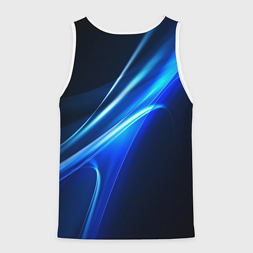 Мужская майка без рукавов BMW / 3D-Белый – фото 2