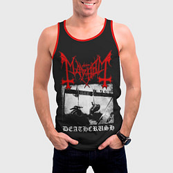 Майка-безрукавка мужская Mayhem, цвет: 3D-красный — фото 2