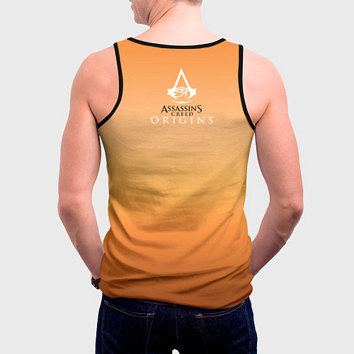 Мужская майка без рукавов Assassin’s Creed Origins / 3D-Черный – фото 4