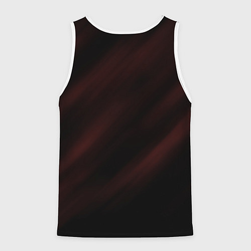 Мужская майка без рукавов КЛИНОК РАССЕКАЮЩИЙ ДЕМОНОВ / 3D-Белый – фото 2