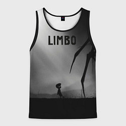 Майка-безрукавка мужская Limbo, цвет: 3D-черный