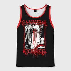 Майка-безрукавка мужская Cannibal Corpse 2, цвет: 3D-красный