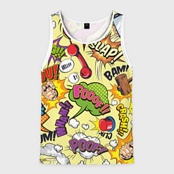 Мужская майка без рукавов Комикс