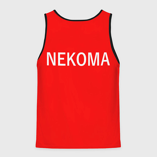 Мужская майка без рукавов НЕКОМА 5 NEKOMA / 3D-Черный – фото 2