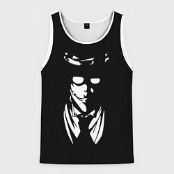 Майка-безрукавка мужская Hellsing, цвет: 3D-белый