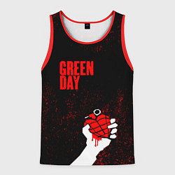 Мужская майка без рукавов Green day