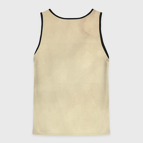 Мужская майка без рукавов RETRO MAN STEAMPUNK / 3D-Черный – фото 2