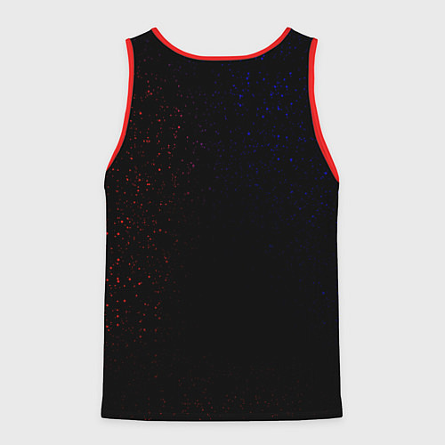 Мужская майка без рукавов МАГИЧЕСКАЯ БИТВА SUKUNA / 3D-Красный – фото 2