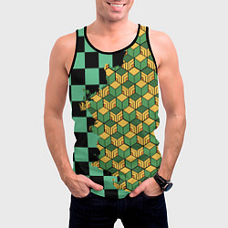 Майка-безрукавка мужская ТАНДЖИРО И ТОМИОКА, цвет: 3D-черный — фото 2