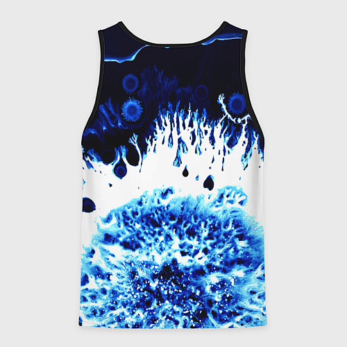 Мужская майка без рукавов DAFT PUNK : MUSIC ALIVE / 3D-Черный – фото 2