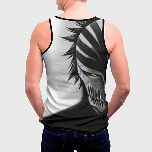 Мужская майка без рукавов ИЧИГО ПУСТОЙ BLEACH / 3D-Черный – фото 4