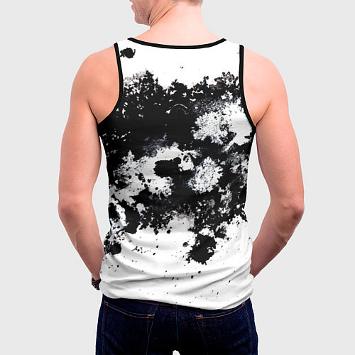 Мужская майка без рукавов The Last of US SURVIVE / 3D-Черный – фото 4