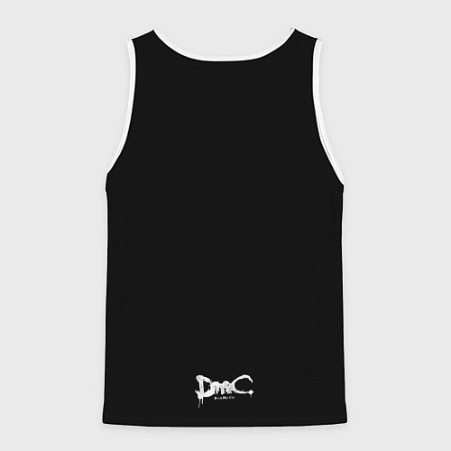 Мужская майка без рукавов Вирджил с катаной / 3D-Белый – фото 2