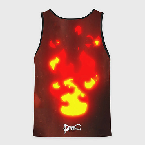 Мужская майка без рукавов Молодой Данте / 3D-Черный – фото 2