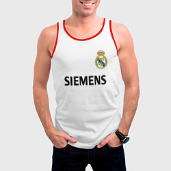 Майка-безрукавка мужская Р Карлос футболка Реала, цвет: 3D-красный — фото 2