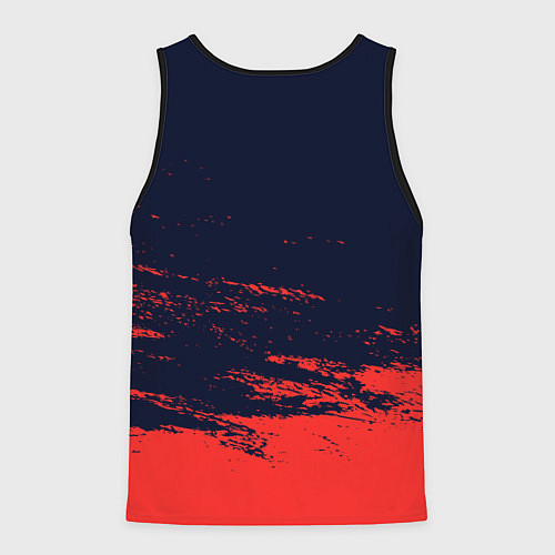 Мужская майка без рукавов Череп пират / 3D-Черный – фото 2