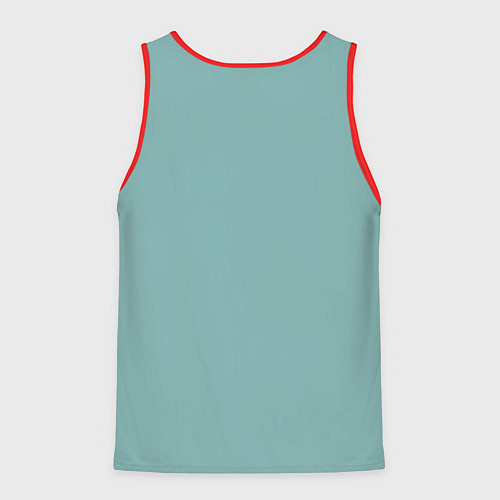 Мужская майка без рукавов BTS RM / 3D-Красный – фото 2