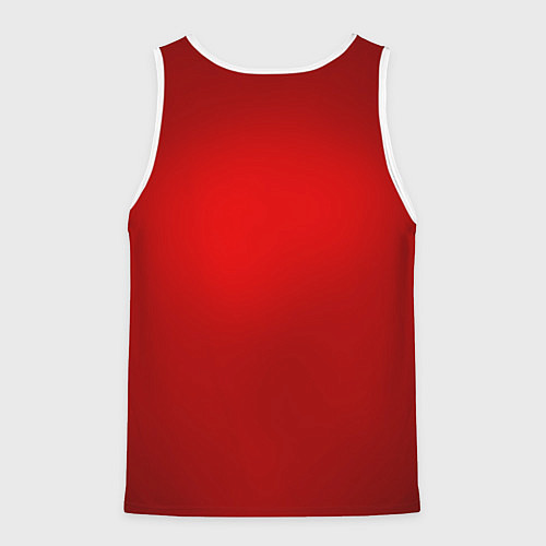 Мужская майка без рукавов Agent here / 3D-Белый – фото 2