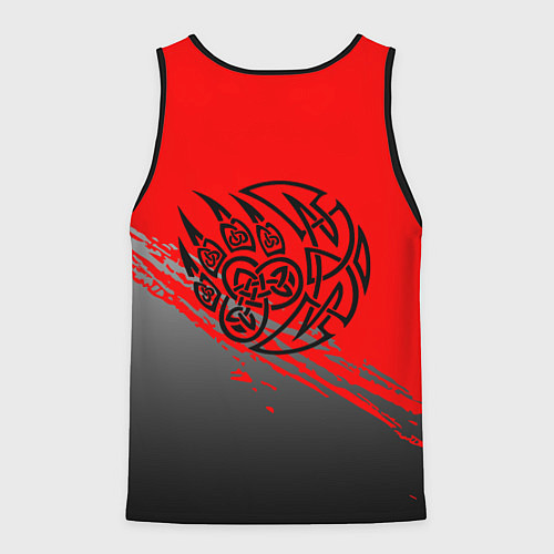 Мужская майка без рукавов Славянские символы / 3D-Черный – фото 2