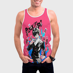 Майка-безрукавка мужская Амамия, цвет: 3D-белый — фото 2