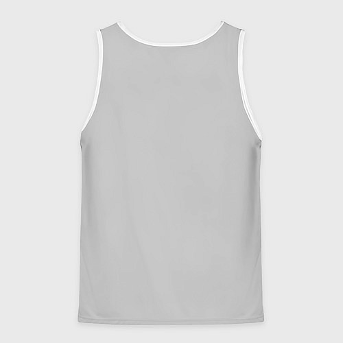 Мужская майка без рукавов Арт Ророноа Зоро, One Piece / 3D-Белый – фото 2