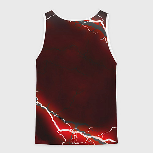 Мужская майка без рукавов НЕЛЬЗЯ ЖИТЬ В СТРАХЕ ЖИЗНЬ БЕЗ СТРАХА Z / 3D-Белый – фото 2