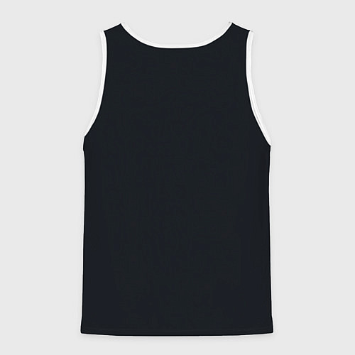 Мужская майка без рукавов Genshin Impact - Xiao / 3D-Белый – фото 2