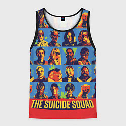 Майка-безрукавка мужская The Suicide Squad, цвет: 3D-черный