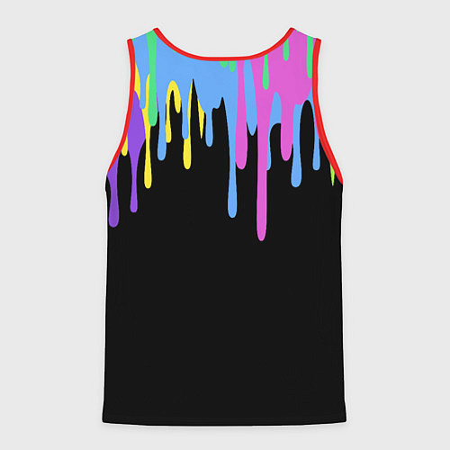 Мужская майка без рукавов ICE CREAM POP-IT / 3D-Красный – фото 2