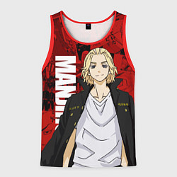 Майка-безрукавка мужская Мики, Мандзиро Сано, цвет: 3D-красный