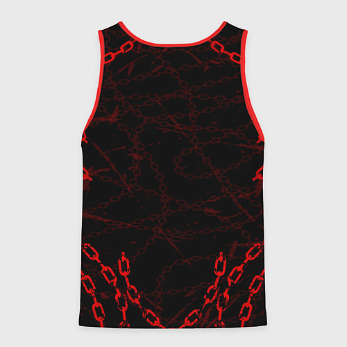 Мужская майка без рукавов SUKUNA ИТАДОРИ / 3D-Красный – фото 2