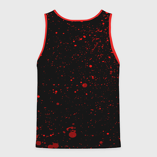 Мужская майка без рукавов Луффи пират Соломенной Шляпы One Piece / 3D-Красный – фото 2