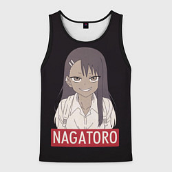 Майка-безрукавка мужская Miss Nagatoro, цвет: 3D-черный