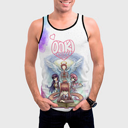 Майка-безрукавка мужская Doki Doki Доки Доки Z, цвет: 3D-черный — фото 2