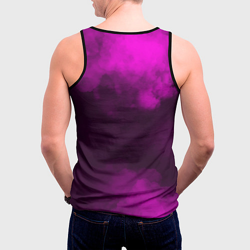 Мужская майка без рукавов Бойфренд Boyfriend FNF / 3D-Черный – фото 4