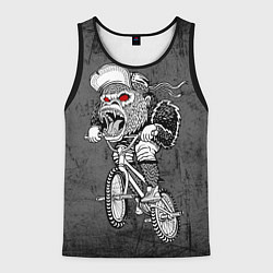 Майка-безрукавка мужская Junk Ride, цвет: 3D-черный
