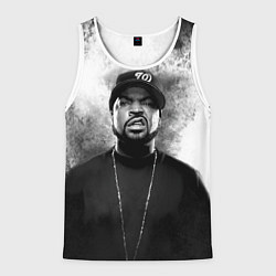 Майка-безрукавка мужская Ice Cube Айс Куб Z, цвет: 3D-белый