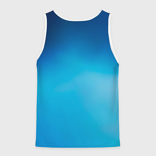 Мужская майка без рукавов Пикник в руках Великана / 3D-Белый – фото 2