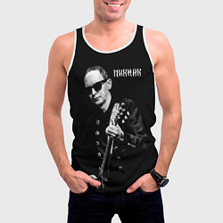 Майка-безрукавка мужская Пикник Эдмунд Шклярский, цвет: 3D-белый — фото 2